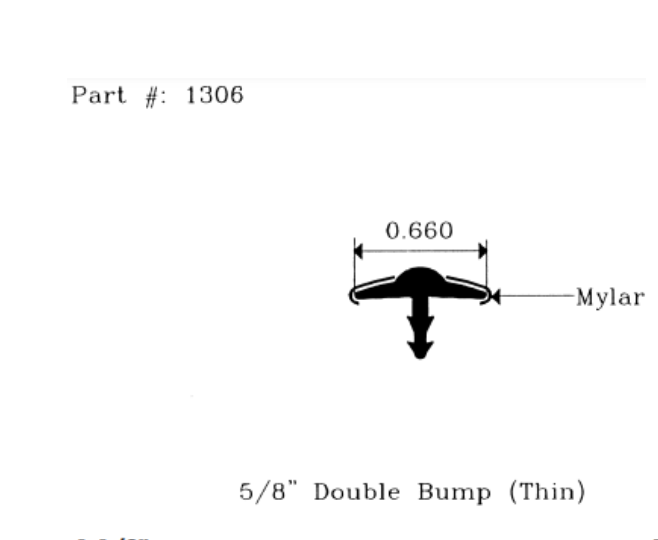 T Moldings – 1306